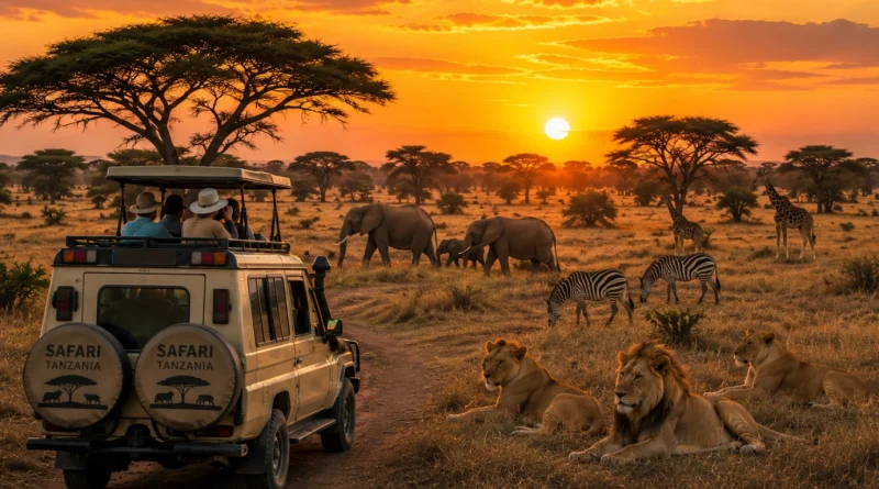 safari în Tanzania